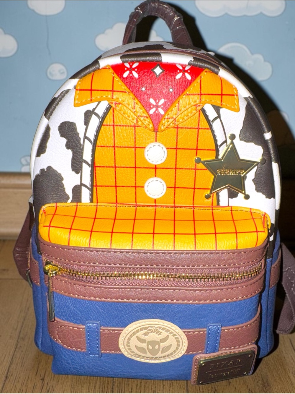 Loungefly Disney Parks Toy Story Woody Mini Backpack
